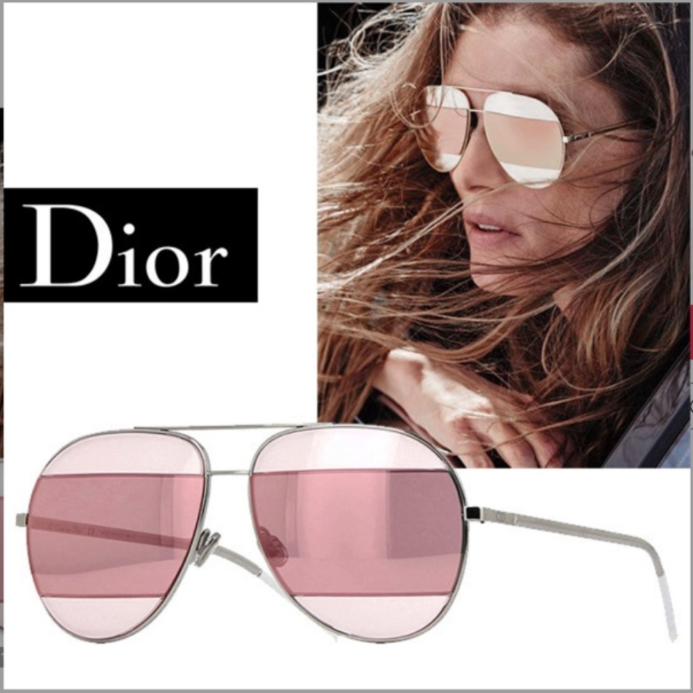 Christian Dior Split 1 Aviator Sunglasses